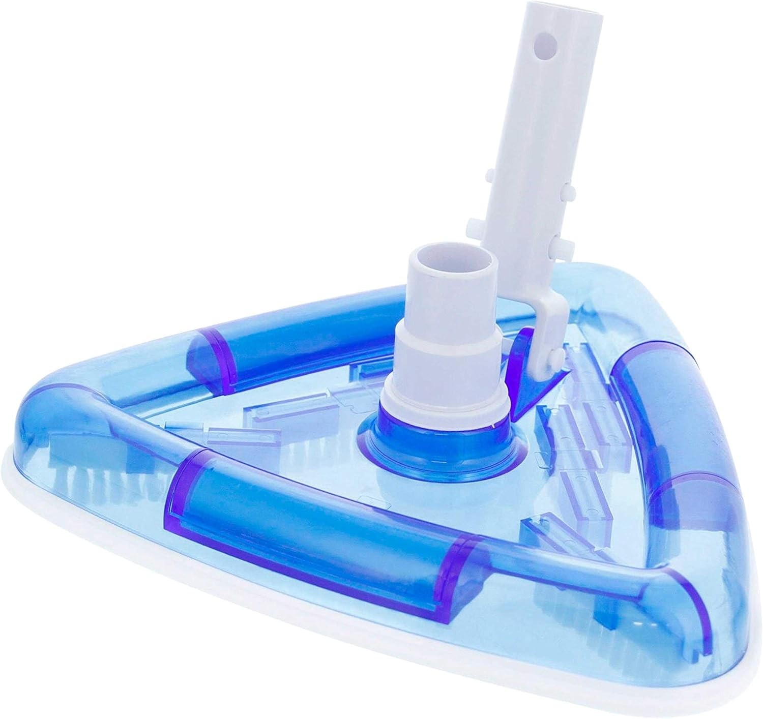 EZ Clip Handle Pool Vacuum Head with Swivel Connection for 1-1/4 and 1-1/2 Hose