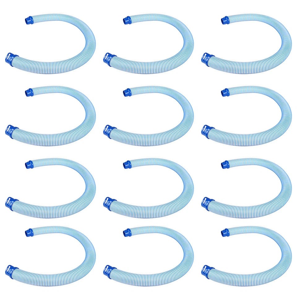 12 Pack R0527700 39 Inch Pool Vacuum Hose Twist Lock Hose for Zodiac Baracuda