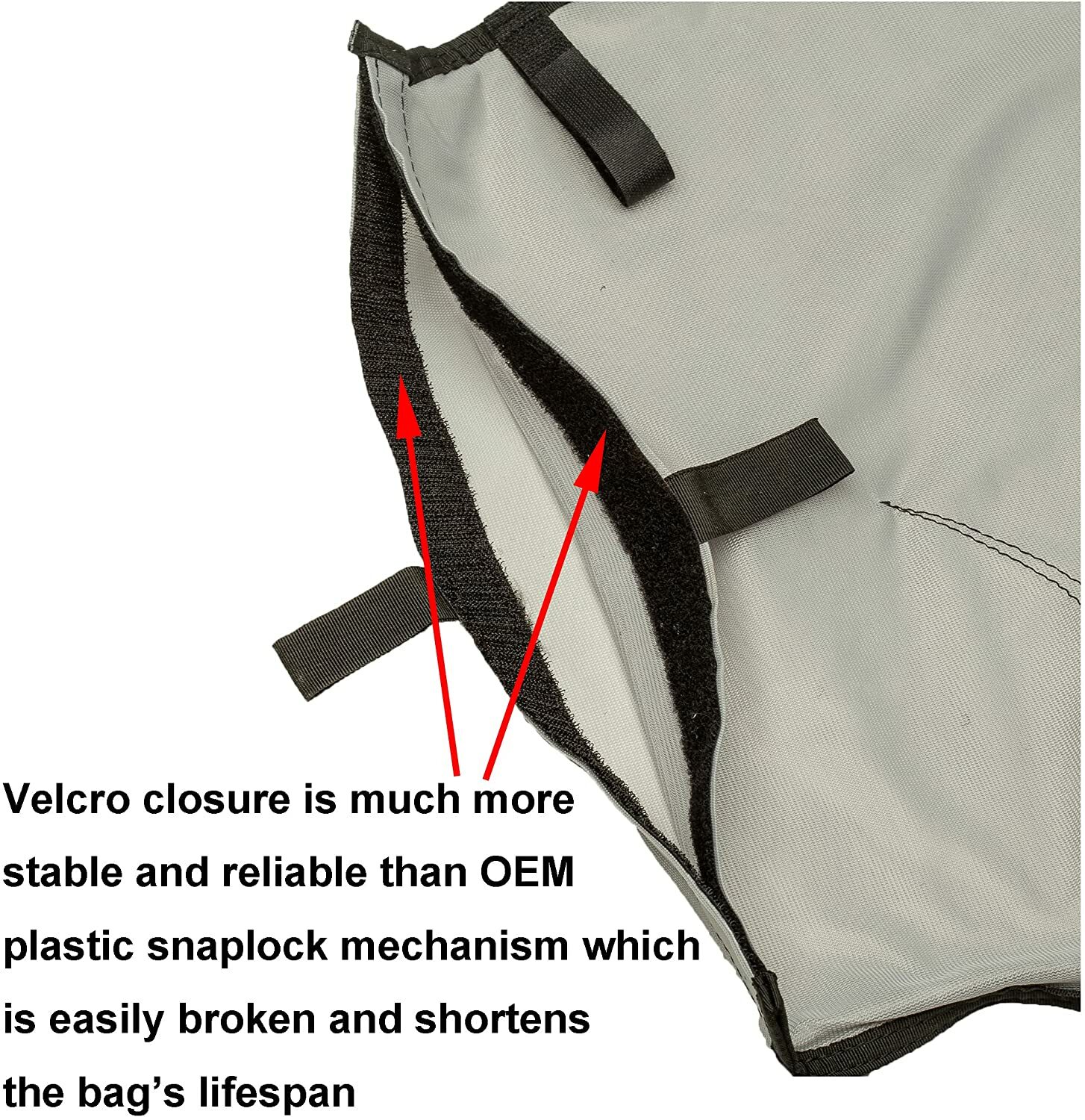 Gray Fine Mesh Debris Bag 360009 For Pentair Legend, Platinum Pool Cleaner