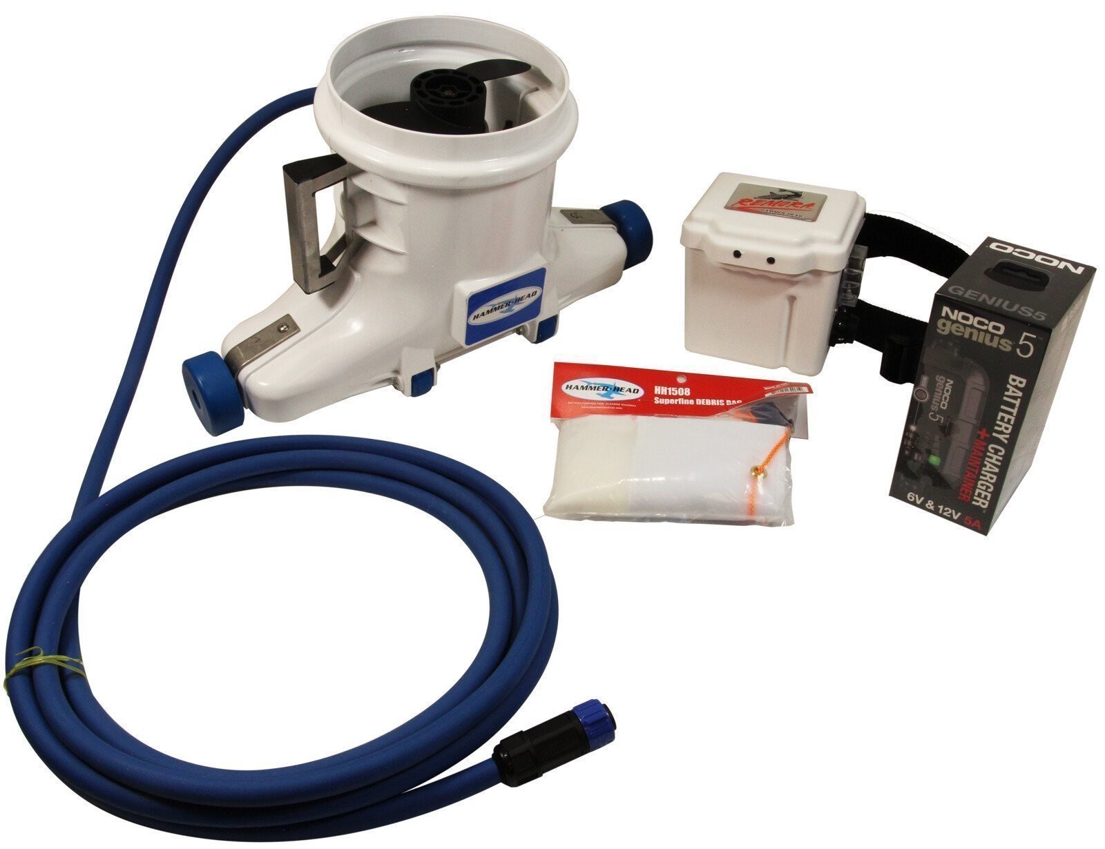 XR1600 Portable Vacuum, Hammerhead Remora, 21&Prime;, 20ft Cord