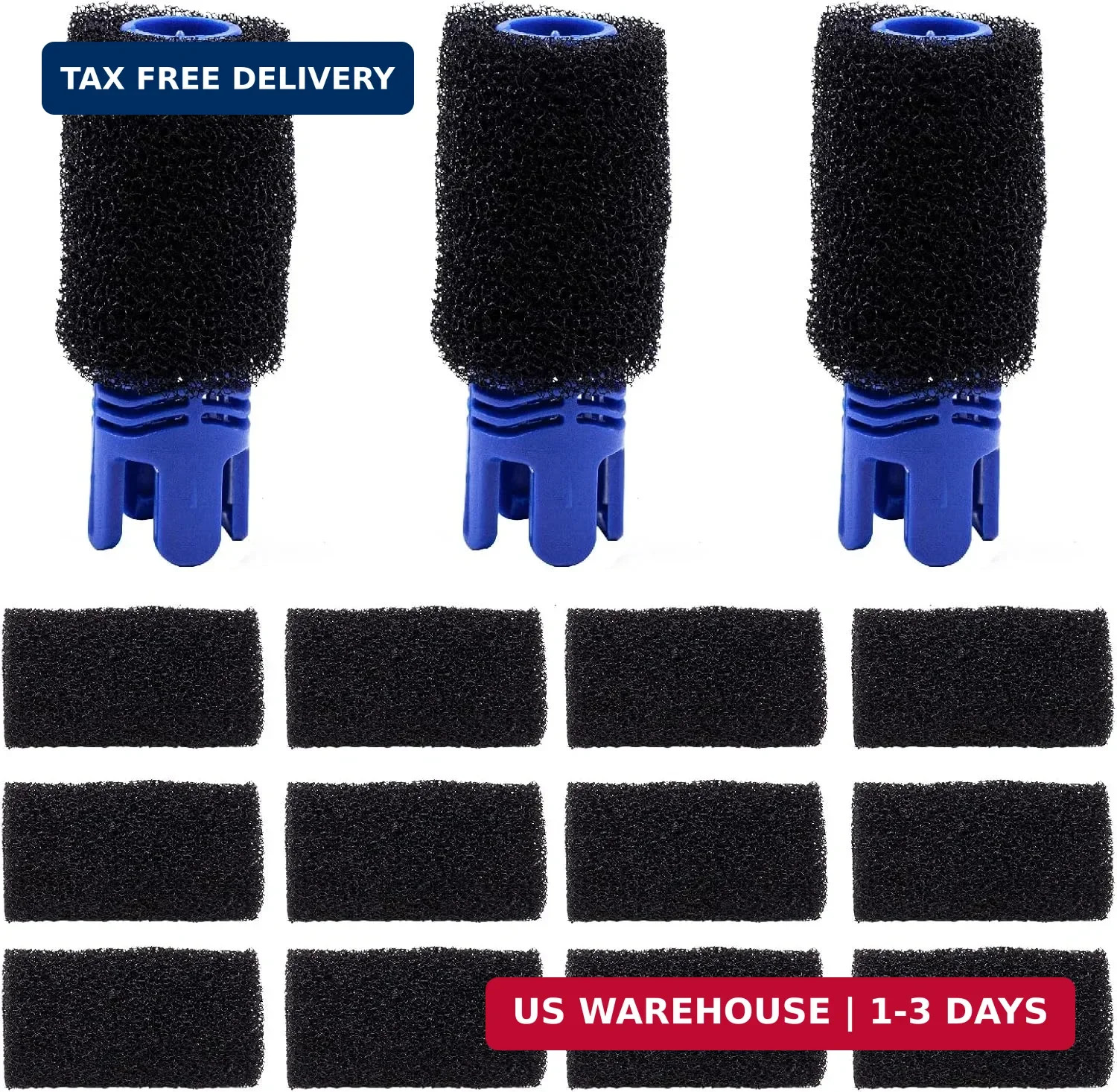 Pool Cleaner Sweep Hose Tail Scrubber and Prefilter Sponge Kit Fit for Polaris 3