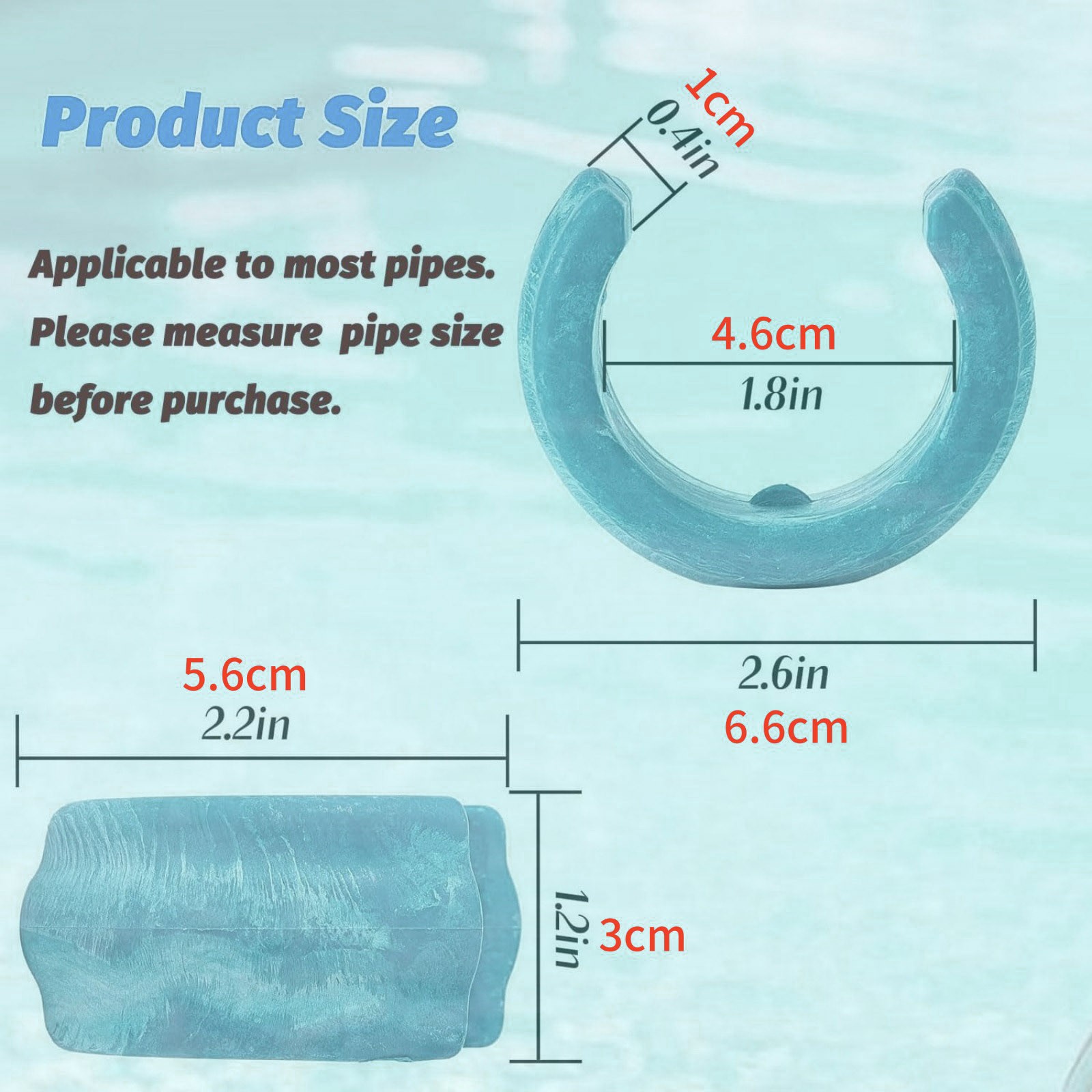 2x Green Pool Cleaner Hose Weight For Pentair Kreepy Krauly K12054 K12454 Parts