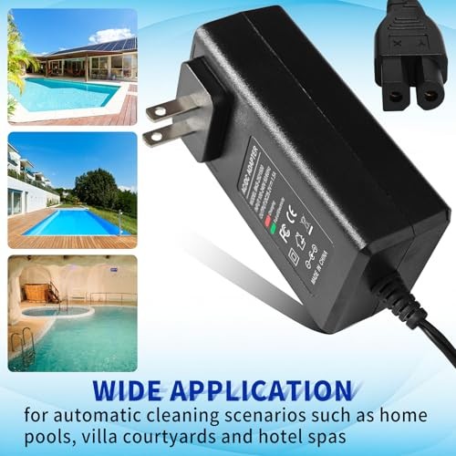 for Wybot Cordless Pool Vacuum Plug 25.2V Quick Charger Compatible with Wybot