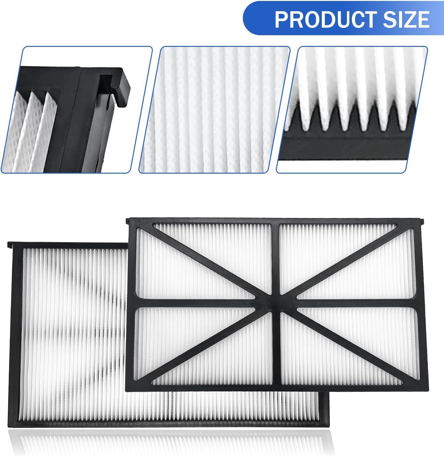 4 PCS RCX70101 Filter Cartridge Refill Kit Set for Hayward Robotic Aquavac Tiger