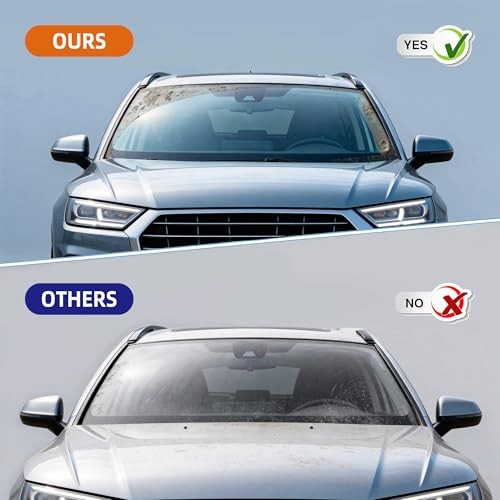 24&Prime;+17&Prime; Windshield Wiper Blades with 13&Prime; Rear Wiper Replacement for GMC