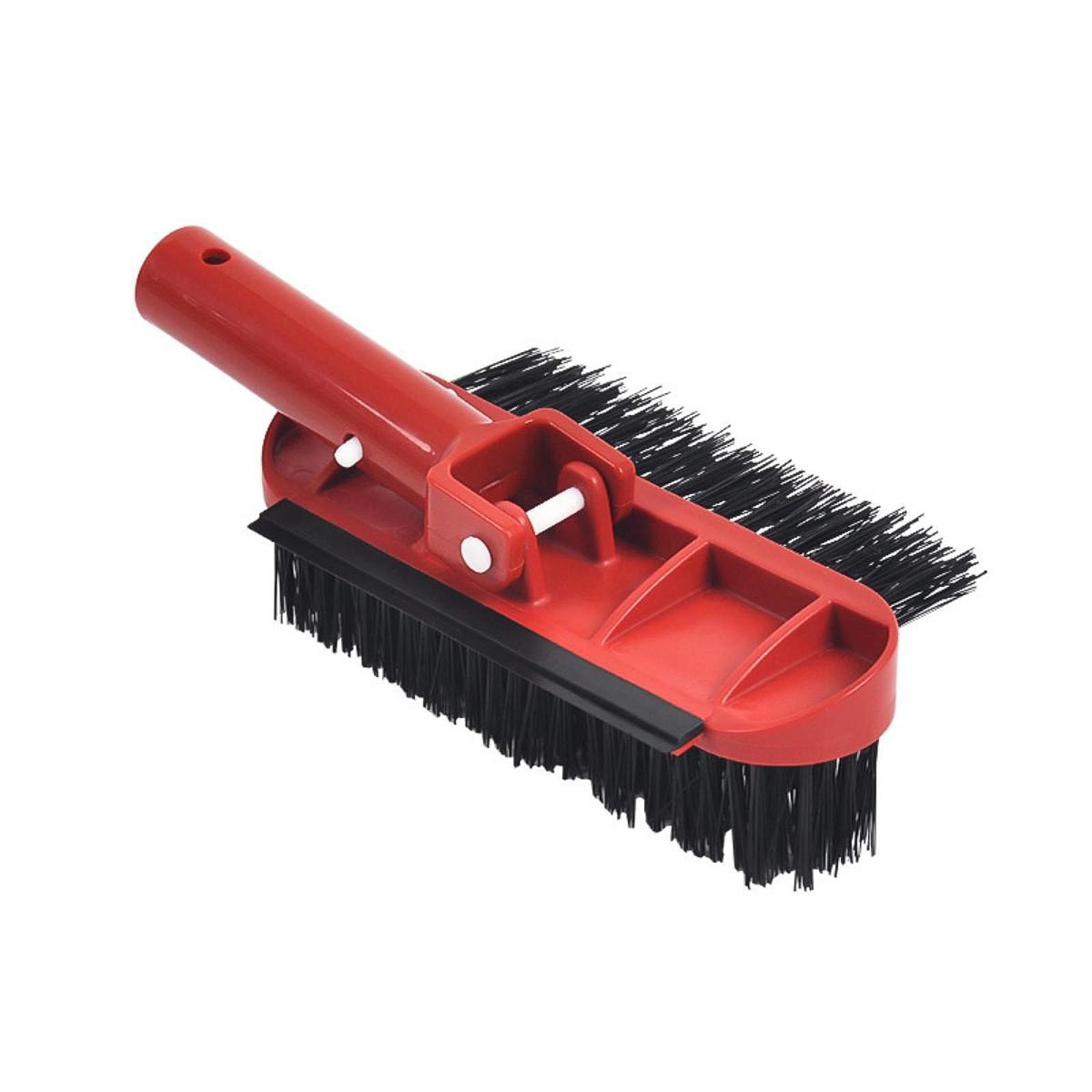 Pool Brush Cleaner Handheld Comfort Grip for Stair & Corner Sturdy Multipurpose