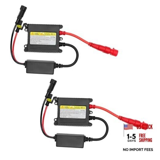 DC 12V Xenon HID Ballast, Ultrathin, 35W Control Unit, 2PCS