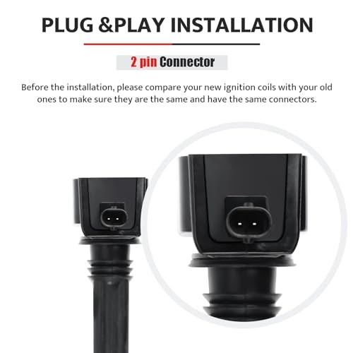 Ignition Coil Pack Replacement for L4 2.4 2.4L 2015 2016 2017 2018 2019 2020