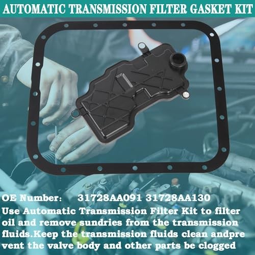 F5AH1 Automatic Transmission Filters Kit Compatible with 2005-2013 Subaru