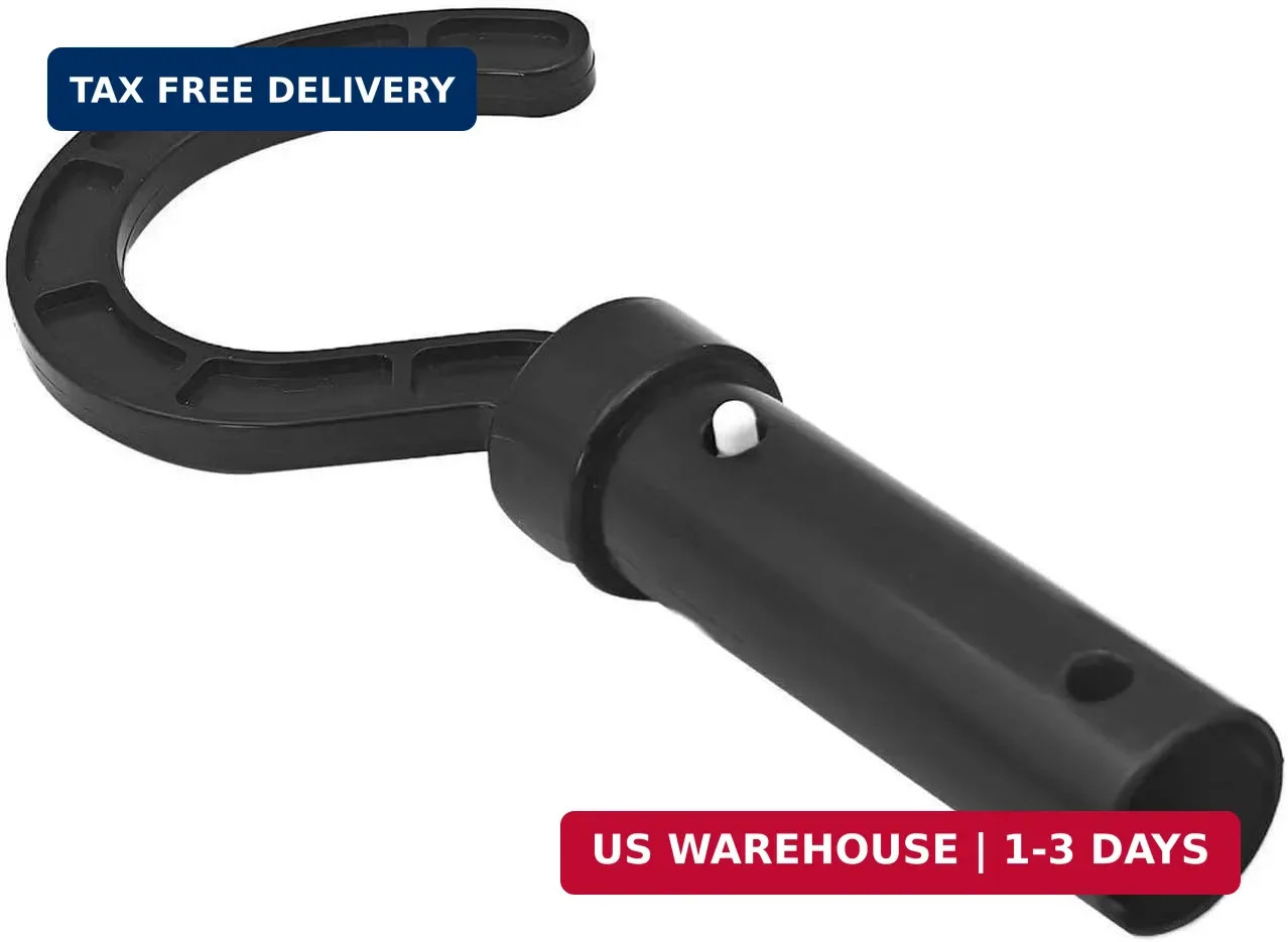 2 Pack Hook for All Robotic Pool Cleaner, Pool Hook for Telescopic Poles, for Po