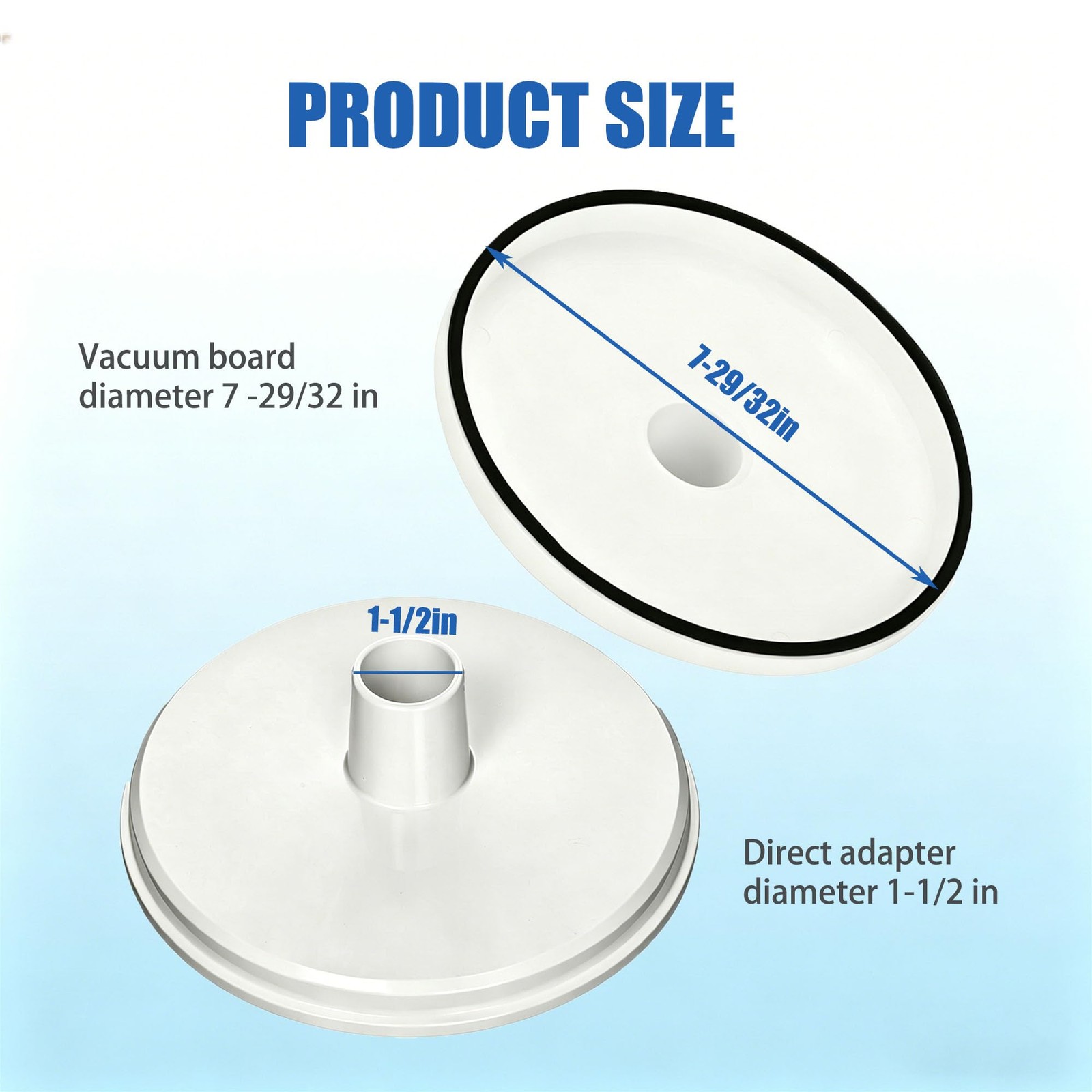 SP1106 Pool Skimmer Vacuum Plate Compatible with Hayward Swimming Pools Skimm…