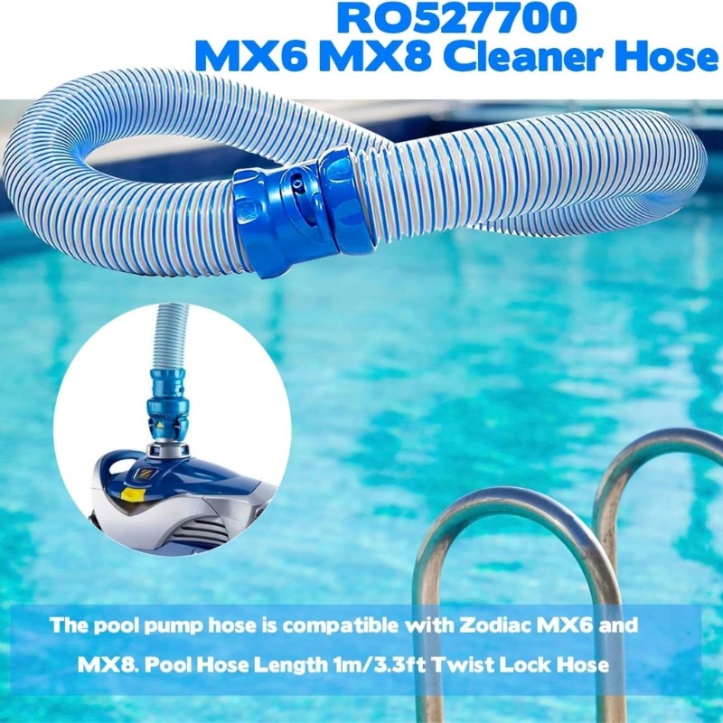 Pool Vacuum Twist Lock Hose for X7 T5 MX6 MX8 Part Easy to Install