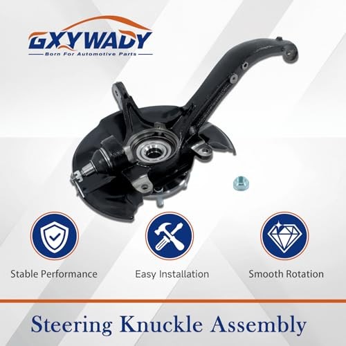 Left Knuckle and Hub Unit Replacement for Accord 2008-2012 Replacement for