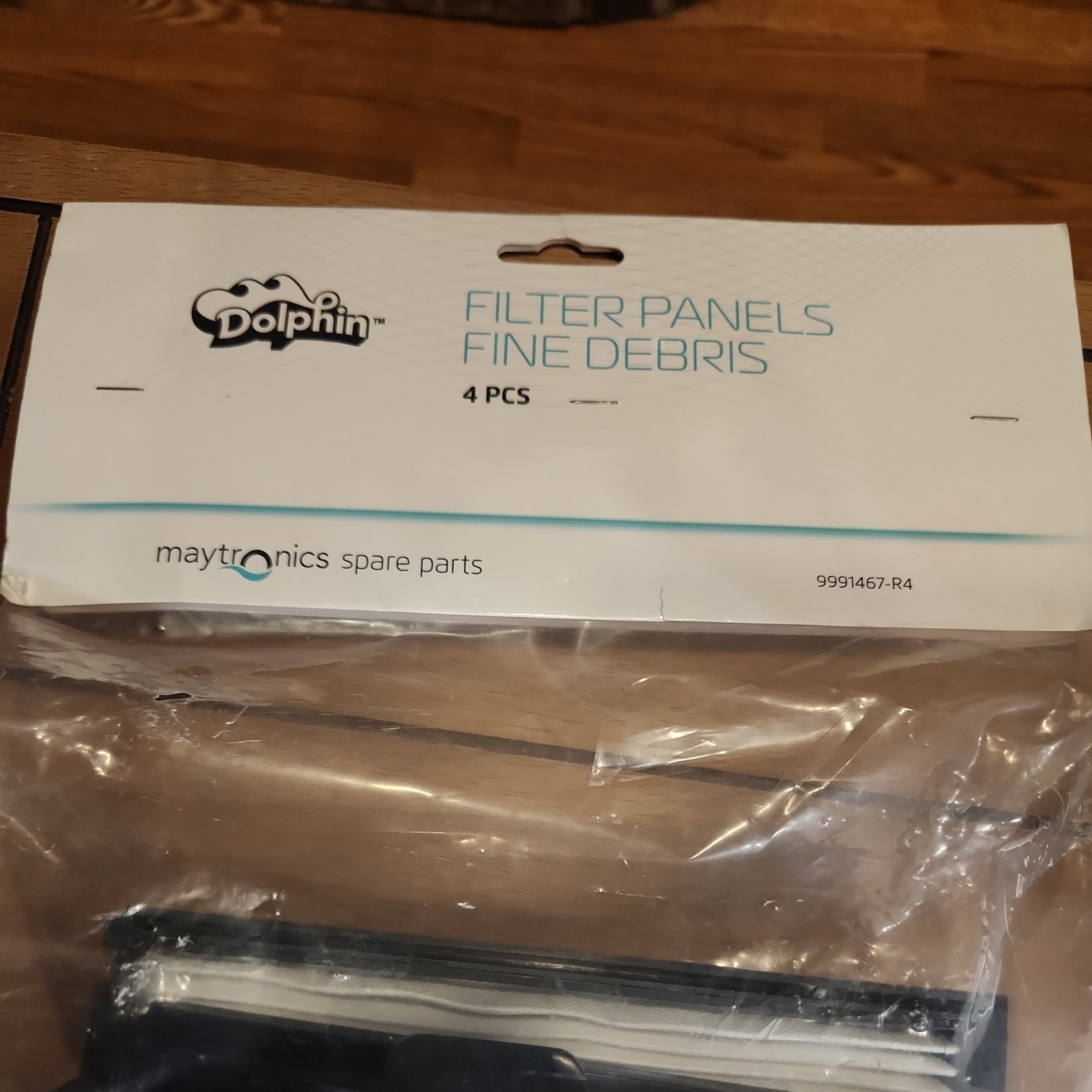 Dolphin Filter Panels Fine Debris 4 Pcs 9991467-R4 White Pool Cleaner Parts