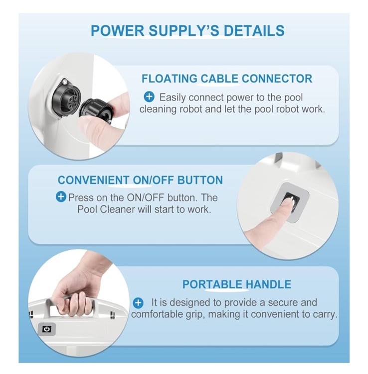 9995670-US-ASSY Power Supply with 58984402LF Power Cord Replacement Kit Open Box