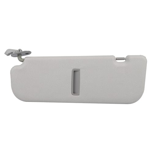 Pair Sun Visor Compatible with 2011-2016 Hyundai Elantra (Gray) Left + Right