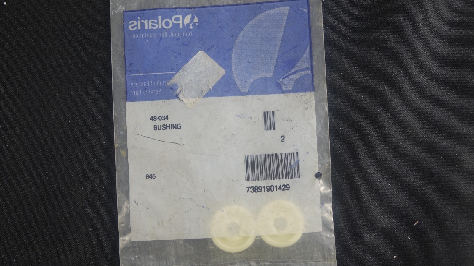 Polaris Genuine OEM Zodiac 480 Pool Cleaner Bushing Replacement 2-Pack 48-034