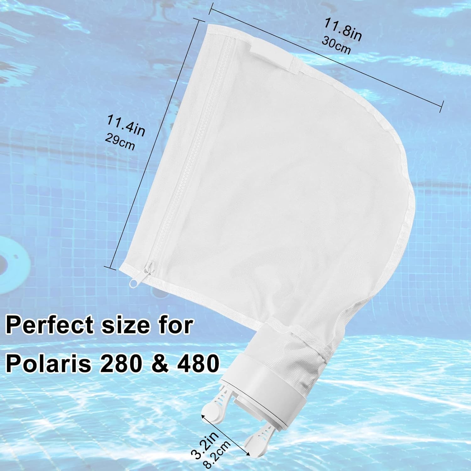 Efficiently Designed Leaf Bags 2 Pack for Polaris Cleaners – Zippered & Reusable