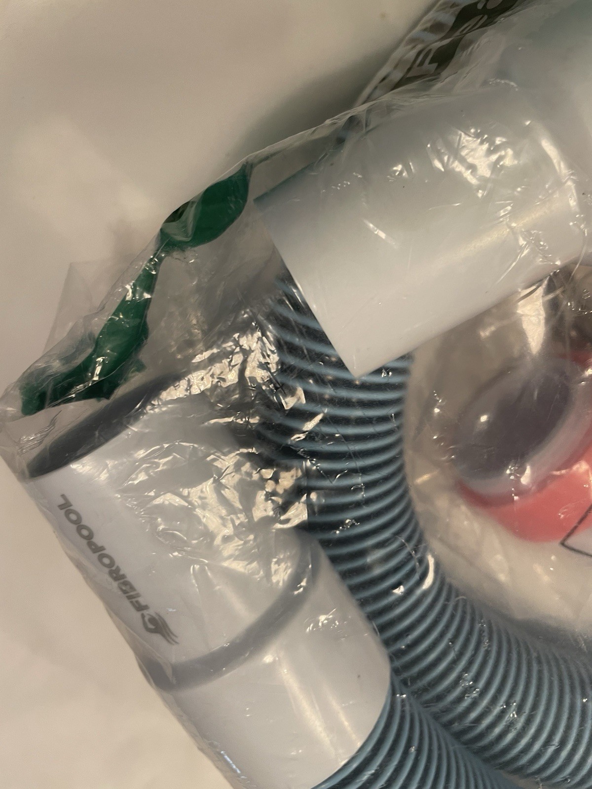 FibroPool Filter Hose Replacement Kit 3 ft hose, adapters , clamp x2each+tape