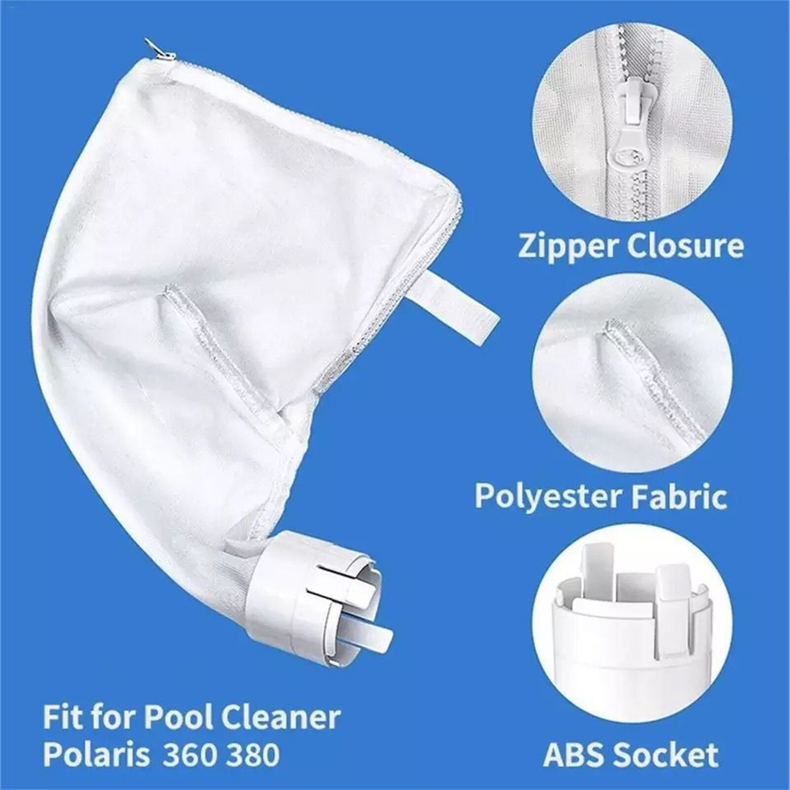 1PCS Polaris Bags All Purpose Filter Bag for Polaris for Pool Cleaner