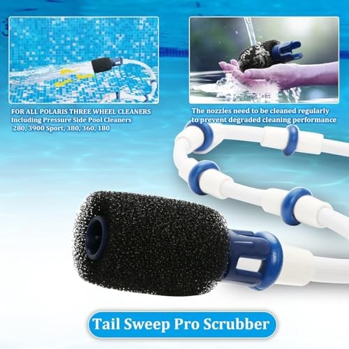 9-100-3105 Tail Sweep Pro with Scrubber – 1 TSP10S & 10 Foam – 9-100-3105