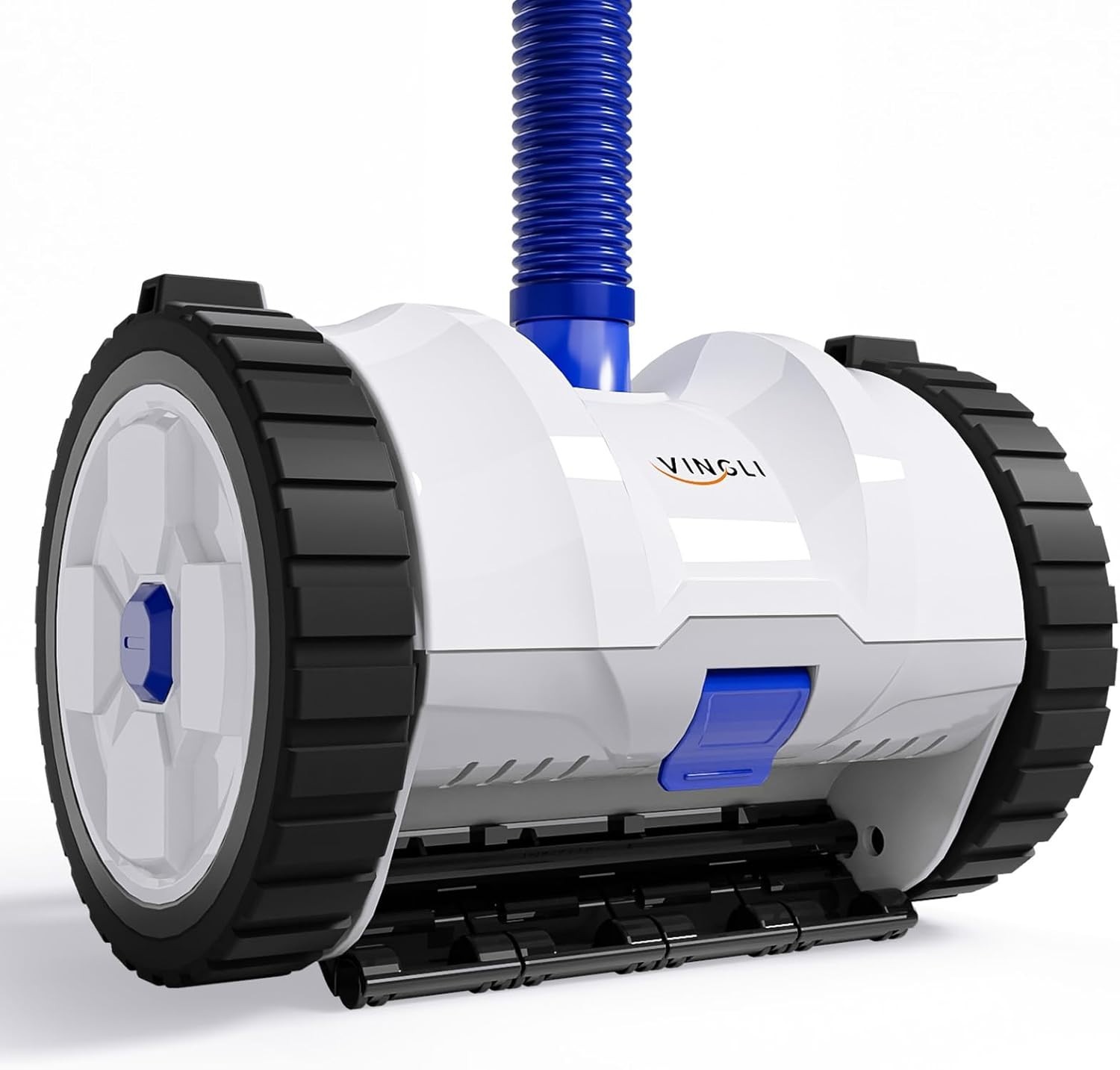 Automatic Pool Vacuum Cleaner Wall-Climbing Suction Pool Sweeper 40FT Hose