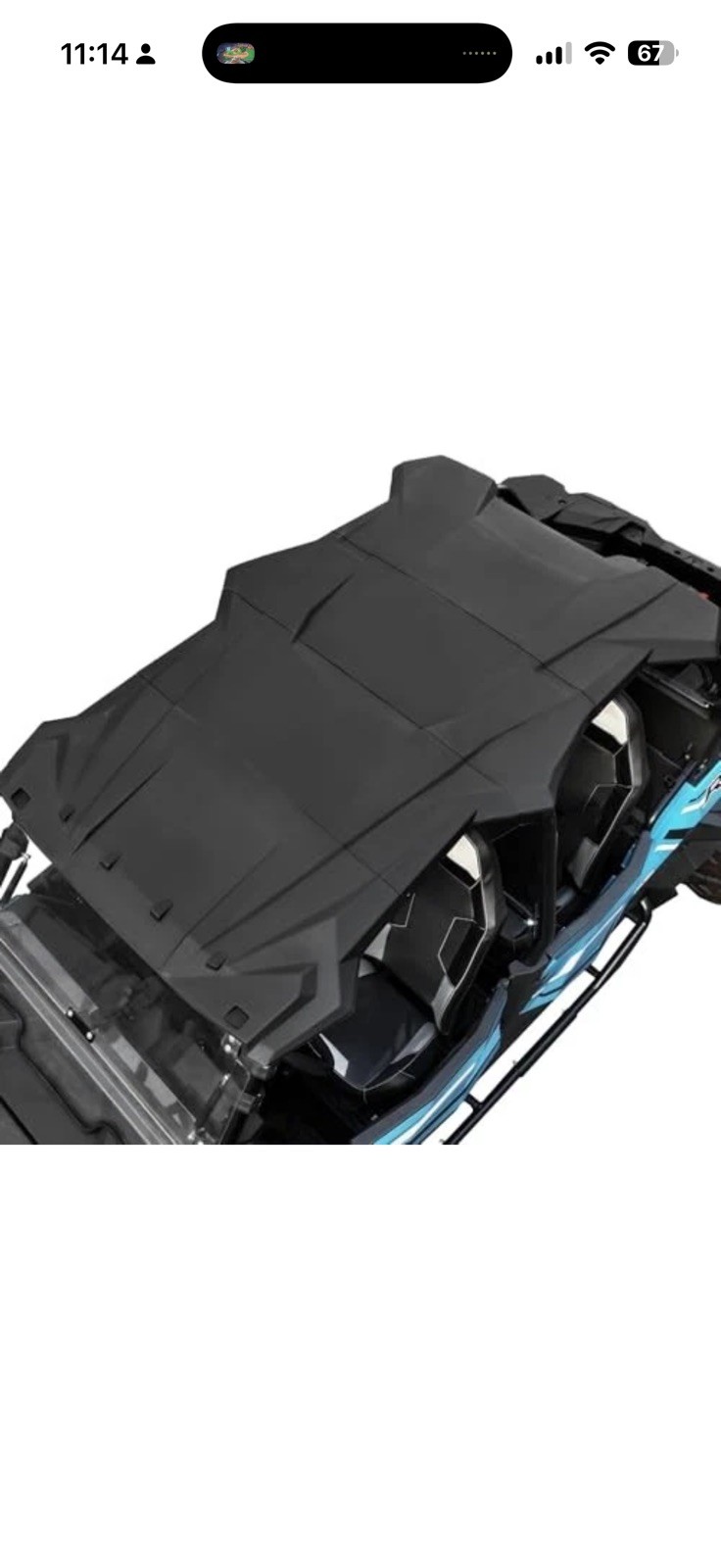 Poly Sport Roof for 2014-2023 Polaris RZR XP 4 1000 / XP 4 Turbo / 4 900 / S