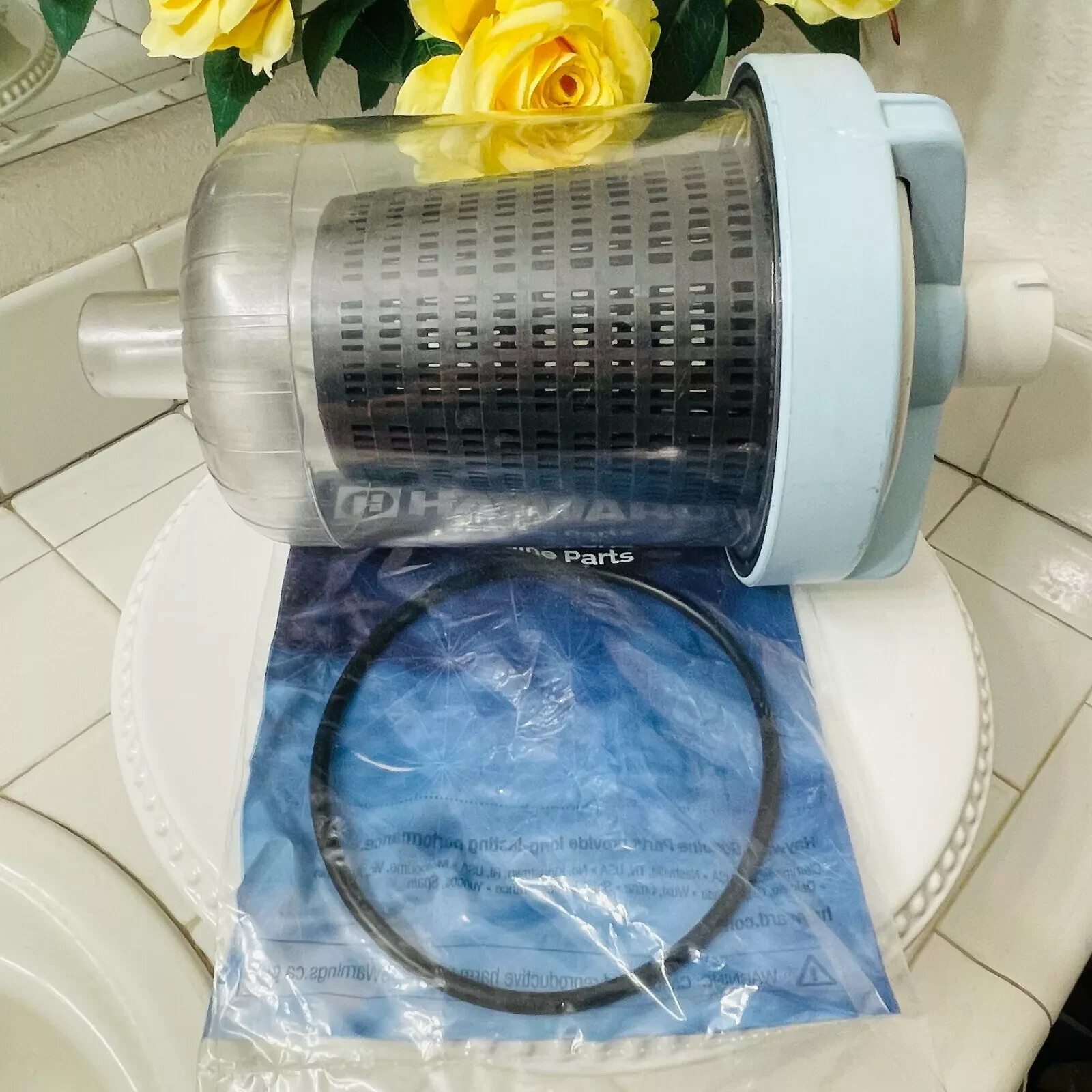 Hayward W560 PoolVac Navigator Standard Pool Leaf Debris Canister Bastet O Ring