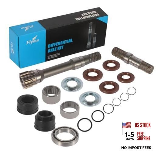 Front Differential Axle Intermediate Shaft Inner Shaft Kit Replacement for