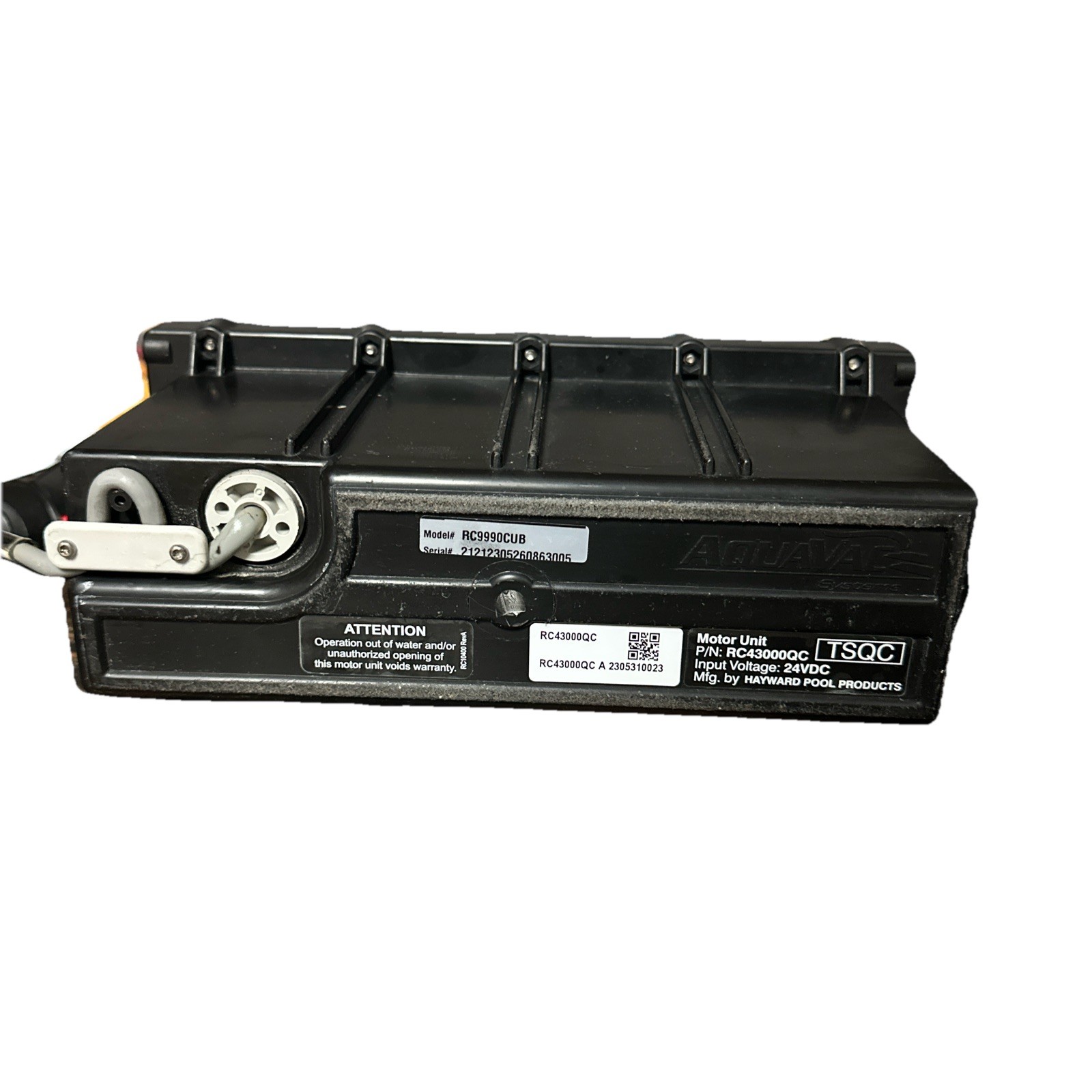 Hayward Tiger Shark QC RCX43000 Replace Motor Unit RC9990CUB Robotic Pool Clean