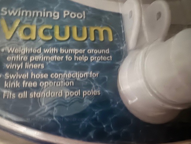 « NEW » JED #30-171 SWIMMING POOL VAC WEIGHTED HEAD/BRUSH WITH BUMPER ALL AROUND