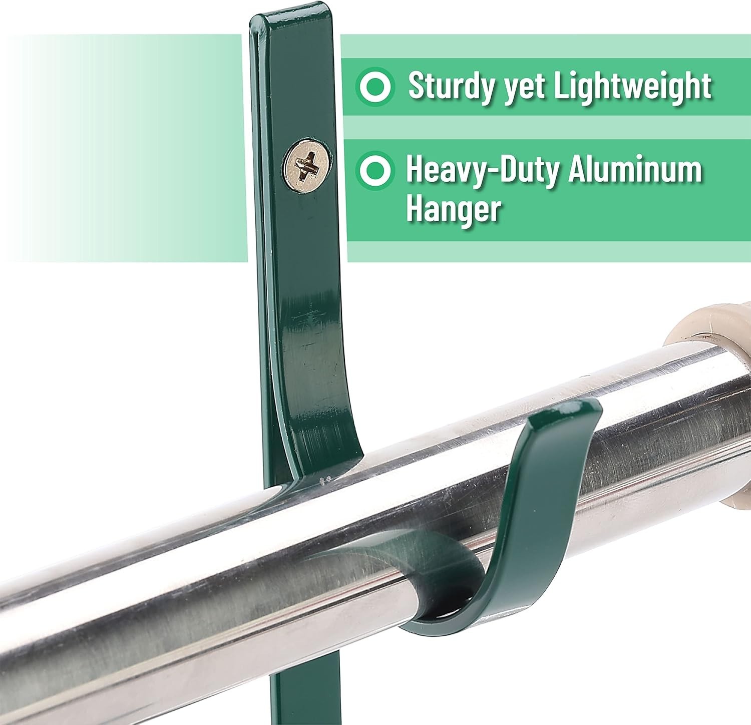 Aluminum Pool Pole Hanger Hooks – Heavy Duty 2 Pack, Perfect for Outdoor Gear
