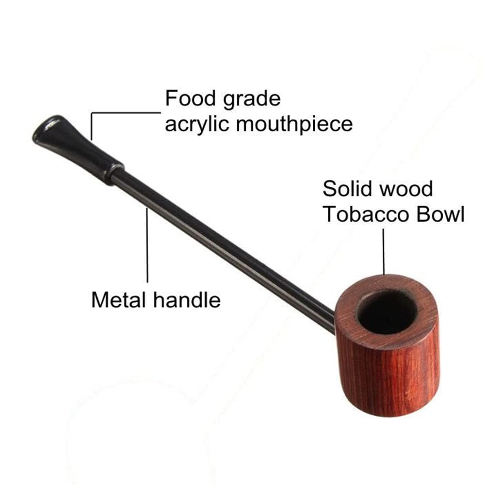 1 PCS Tobacco Pipe Classical Smoking Wooden Cigar Pipes NO