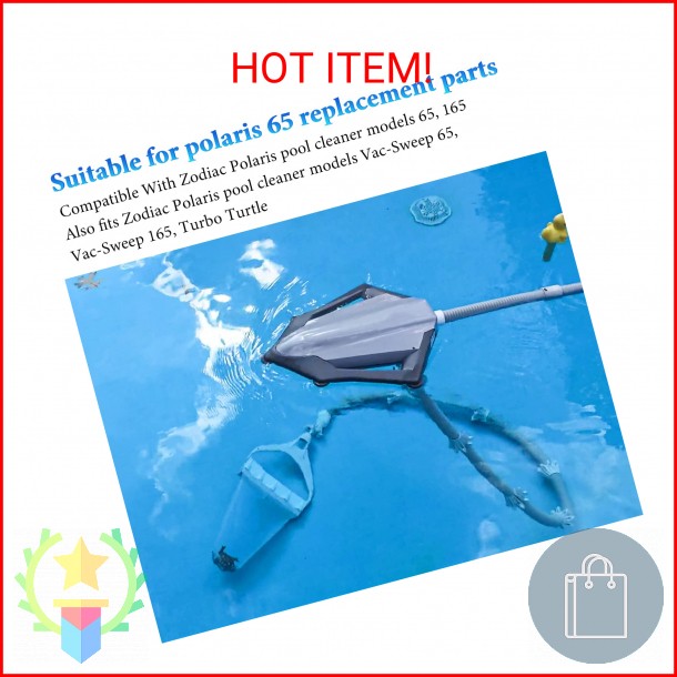 Pool Cleaner All Purpose Bag 6-206-00 Compatible with Zodiac Polaris 165, 65 Poo