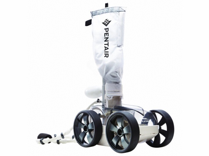 PLATINUM IN-GROUND PRESSURE SIDE POOL CLEANER – WHITE (PENTAIR – LL505PM)