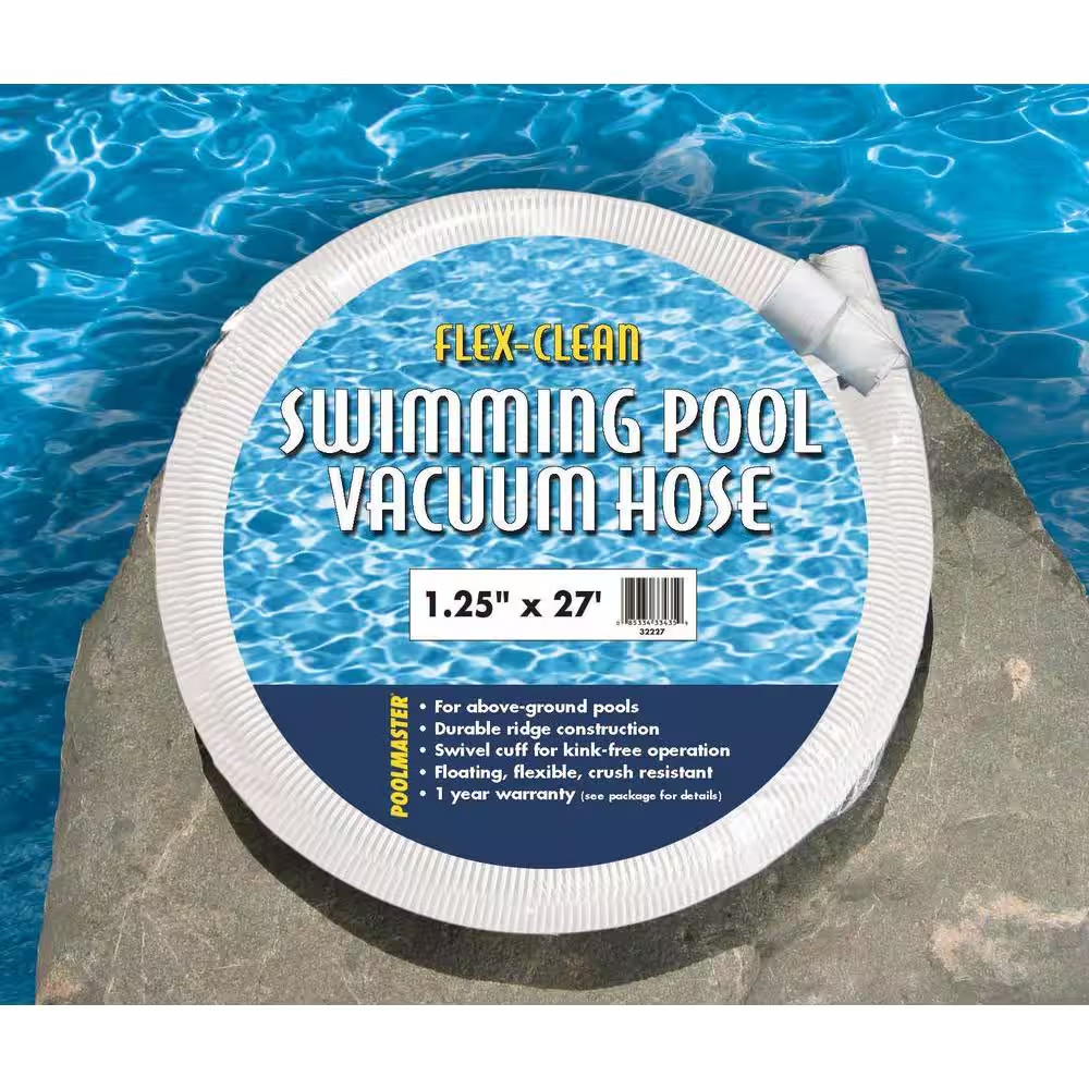 Basic 27 Ft. 1-1/4 In. Swimming Pool Vacuum Hose