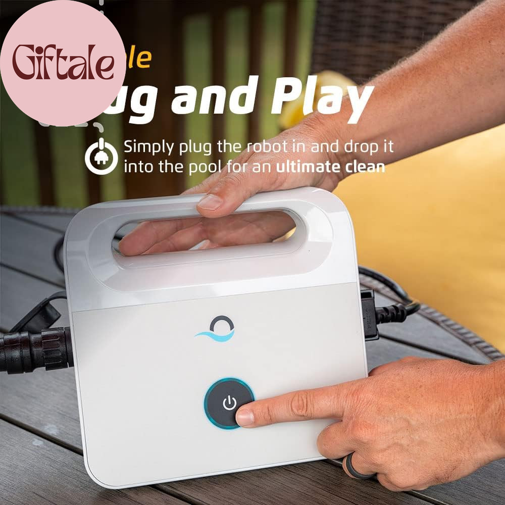 Nautilus CC Automatic Robotic Pool Vacuum Cleaner, Wall Climbing Scrubber Brush,