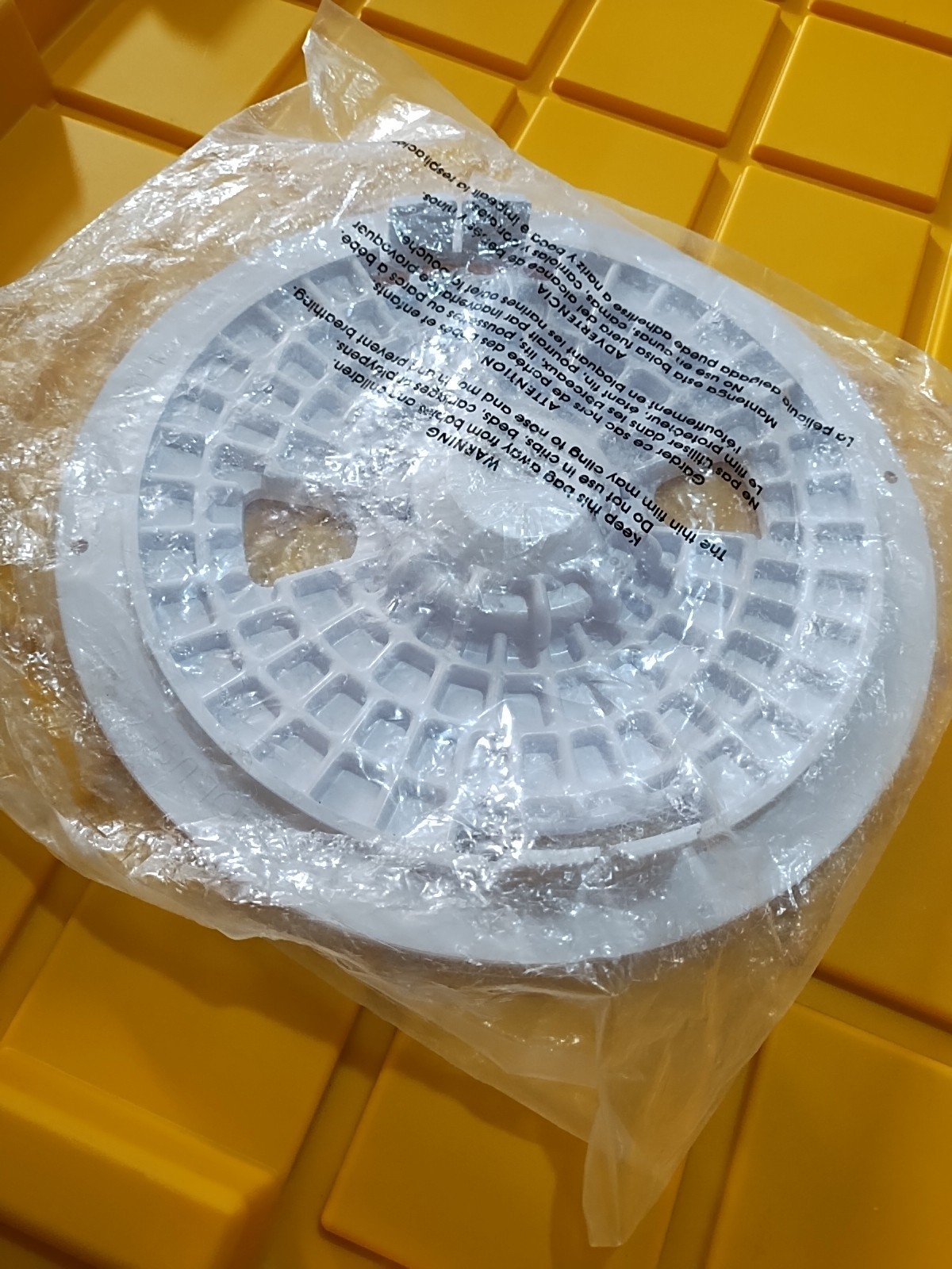 Waterway Plastics 540-6470WW Swimming Pool Skimmer Lid Cover Top 10” inch Round