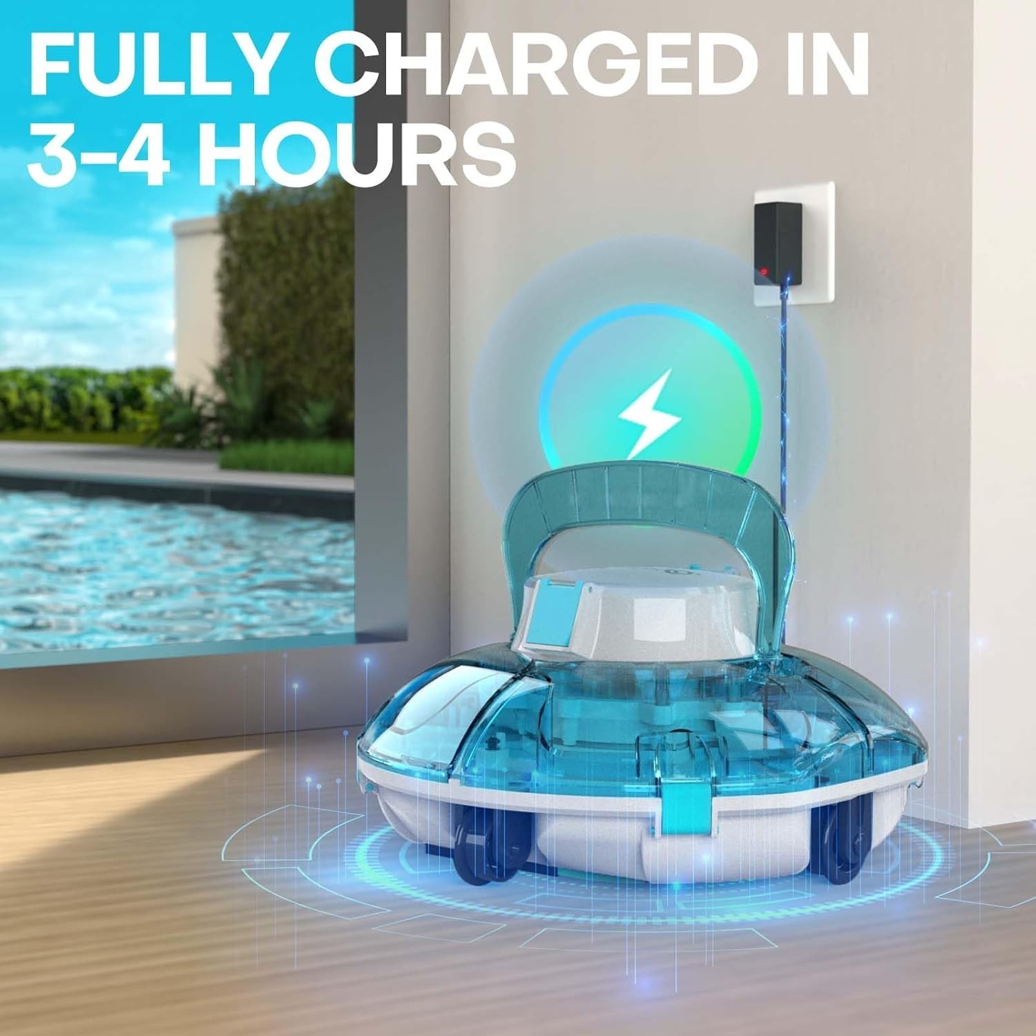 Winny 200nCordless Robotic Pool Cleaner