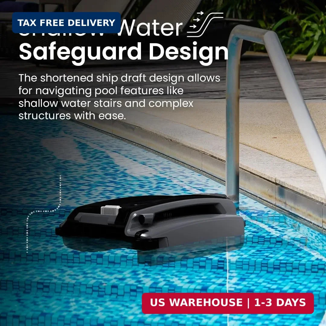 Betta SE Plus – Solar-Powered Robotic Pool Skimmer with 24/7 Continuous Cleaning