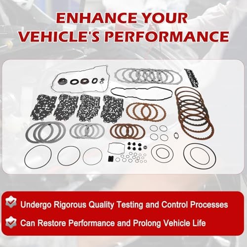 6T30E 6T30 Master Rebuild Kit Transmission for 2009-2014 Chevy Aveo 1.6L, for