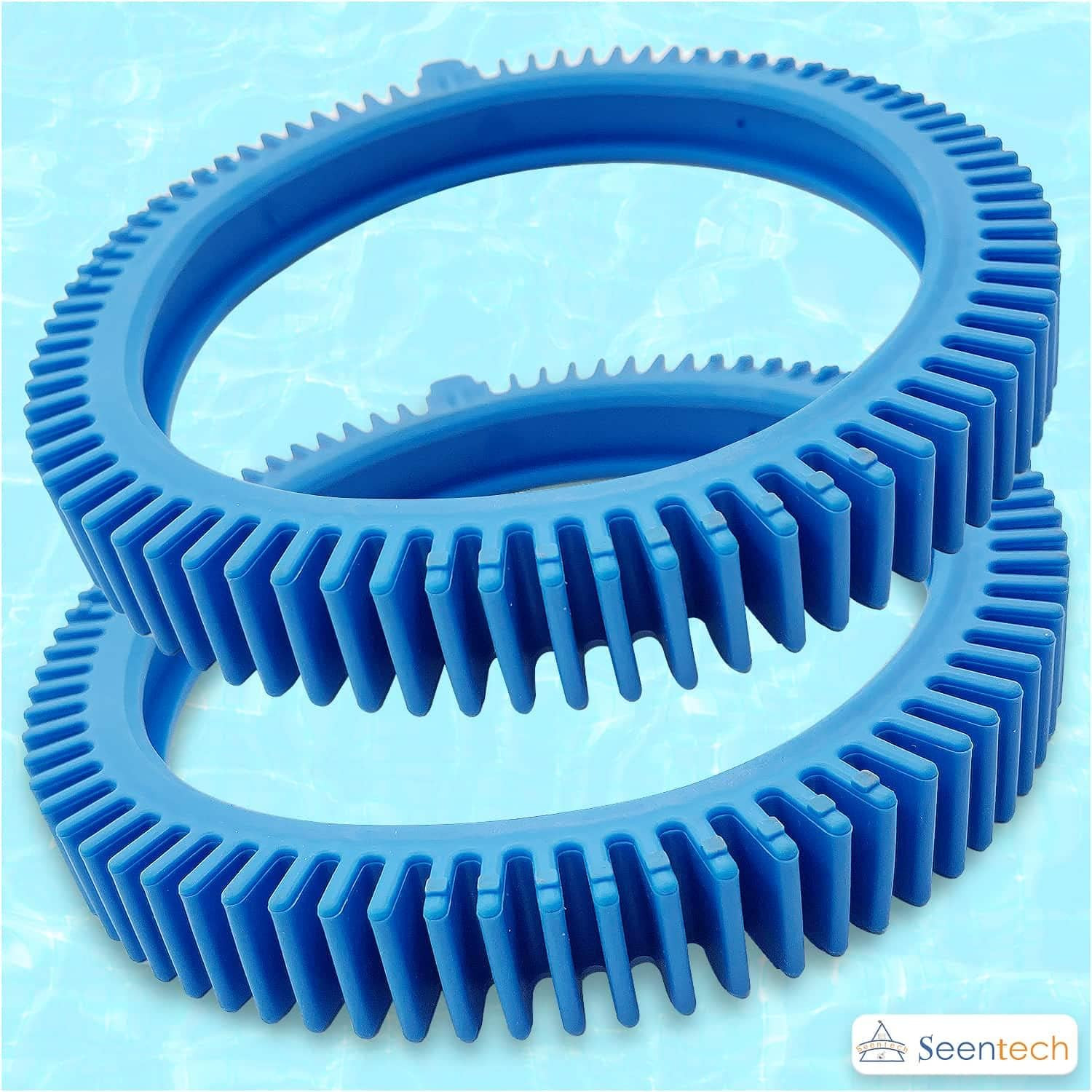 896584000-143 Pool Cleaner Front Tire Kit with Super Hump by Seentech – Compatib
