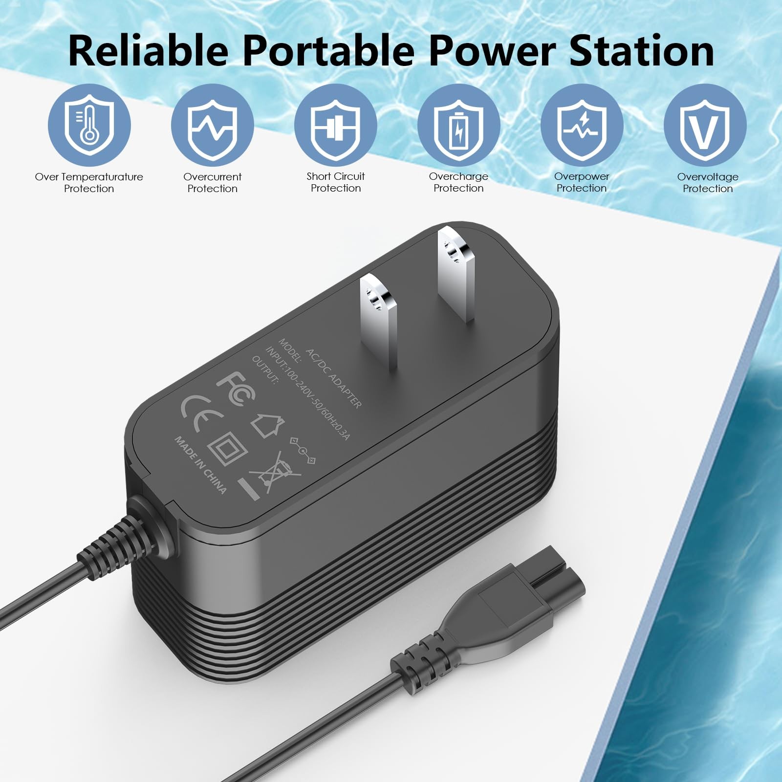 Charger for WYBOT Robotic Pool Vacuum Cleaner Compatible with Wybot C1 OS7010…