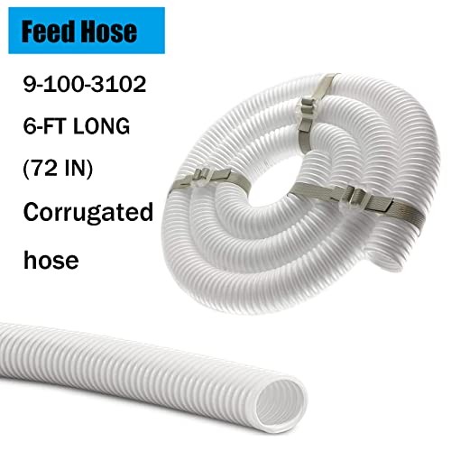 6-Ft Cuffless Feed Hose Replacement for Polaris 360 Cleaner 9-100
