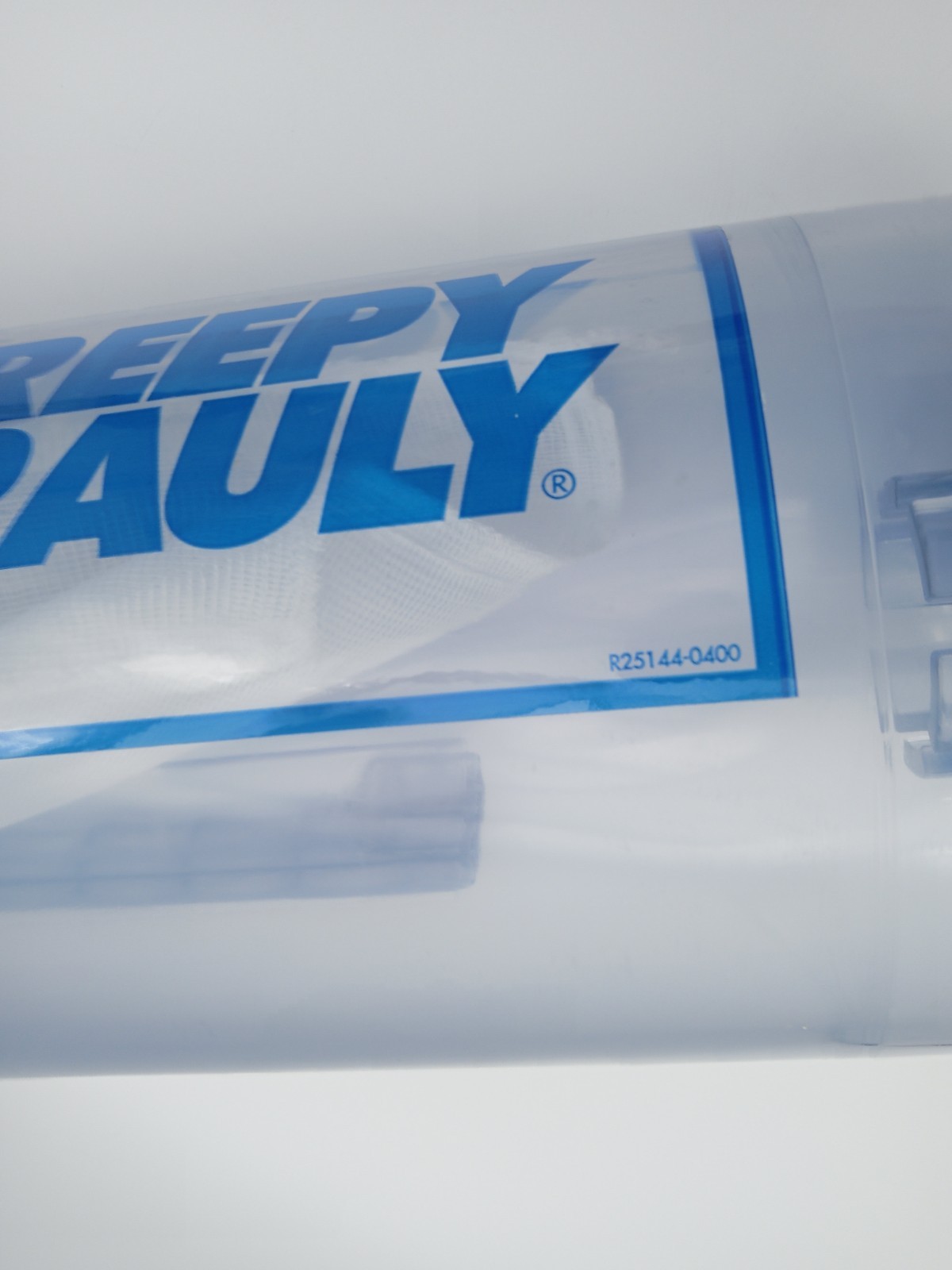 Pentair Kreepy Krauly 186 Inline Pool Cleaner Clear Leaf Trap Canister