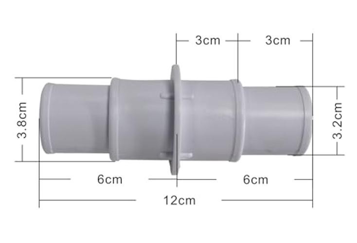 ATIE 1-1/4&Prime; or 1-1/2&Prime; Coupling Adapter for Pool Hose
