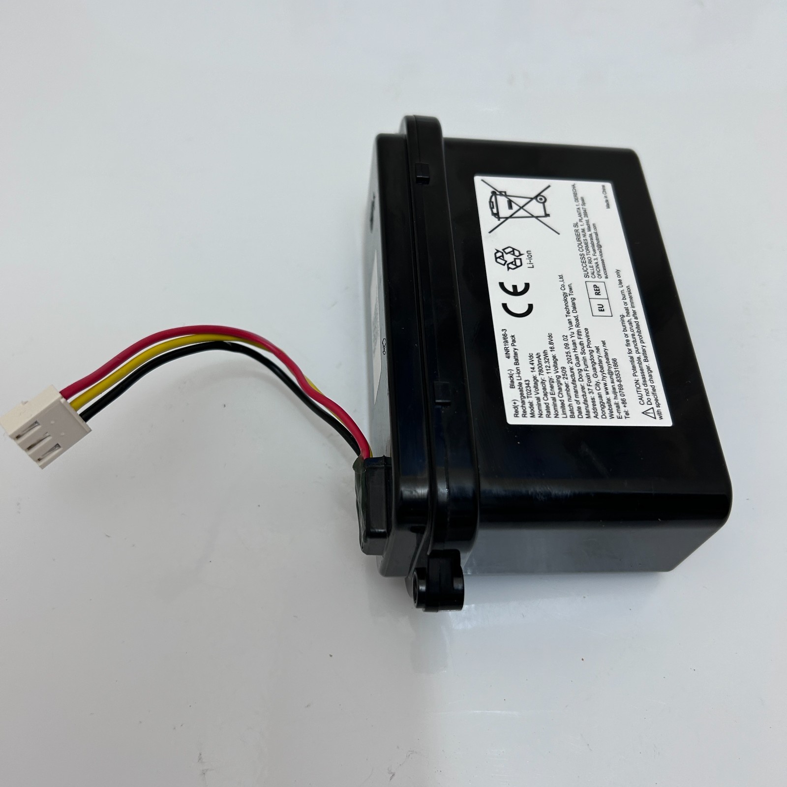 Rechargeable Li-ion Battery Pack for Aiper Scuba 1600W Cordless Robotic Pool Cle