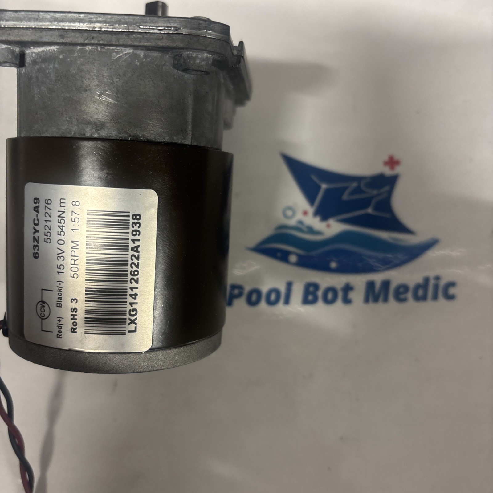 Maytronics Dolphin Gearbox Track Drive Motor Kit Repair 63ZYC-A9 5521276