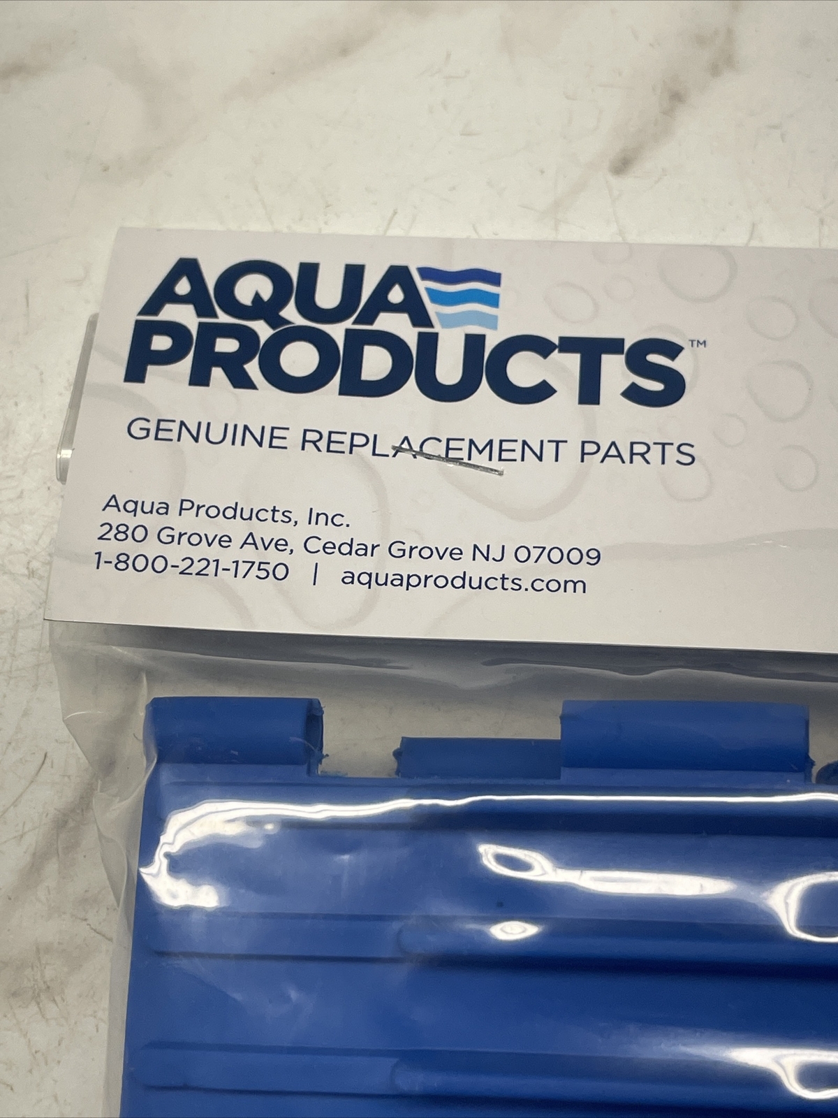 Aqua Products Aquabot Brush Brushes Rubber EZ Blue Size 12 Pins NEW OEM SK3016BL