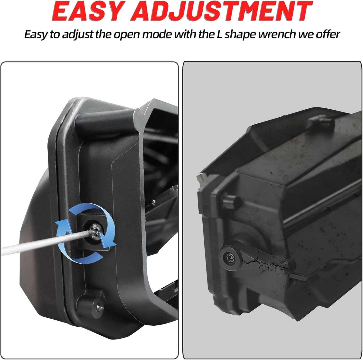 2PCS UTV Windshield Vents UTV Roof Vents Compatible with Polaris RZR General Ran